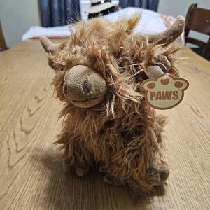 Highland Cow Paws Stuffed Animal